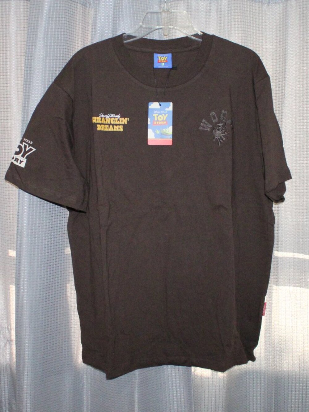 NWT Mens Disney Pixar Toy Story by Shoe Palace Wranglin Dreams ShortSleeve Shirt